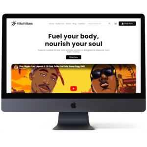 VitalVibeCP : Premium Health & Wellness Shopify Store